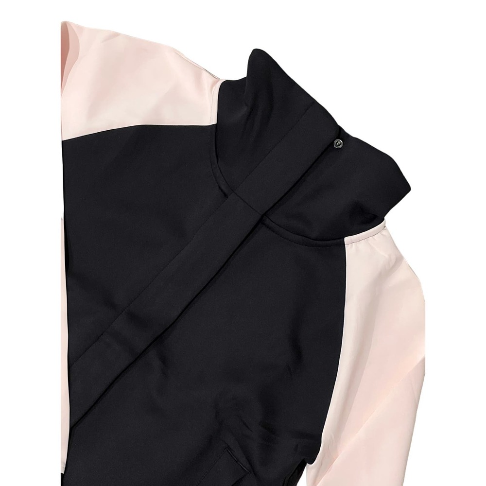NWT Shape, Black and Pink Zip-up Jacket,‎ S, #541-T
